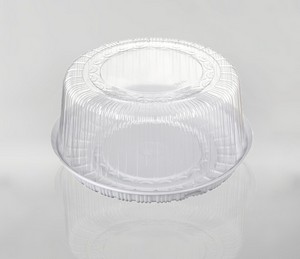 Круглая упаковка для тортов с ребрами жесткости Т-265К (2)