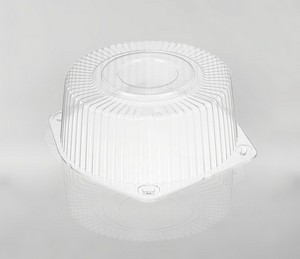 Круглая упаковка для тортов с ребрами жесткости Т-245/1КВ