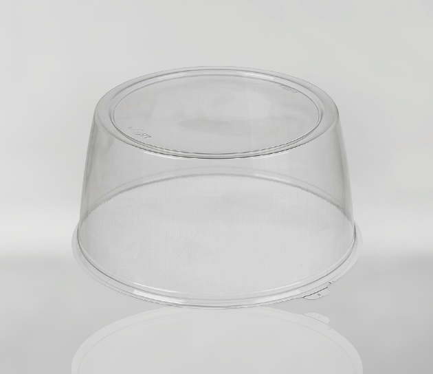 Круглая безреберная упаковка для тортов Т-022/1К