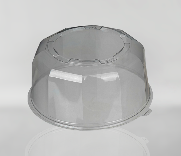 Круглая безреберная упаковка для тортов T-022KH