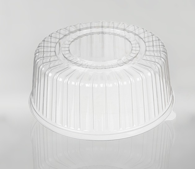 Круглая упаковка для тортов с ребрами жесткости Т-235КН