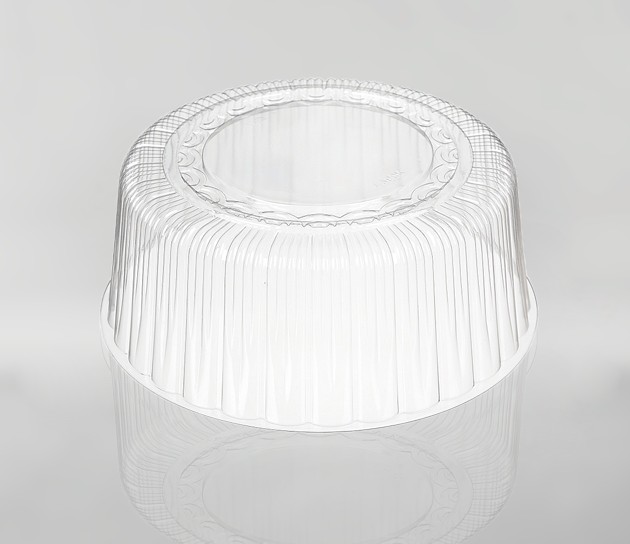 Круглая упаковка для тортов с ребрами жесткости Т-265К (2)