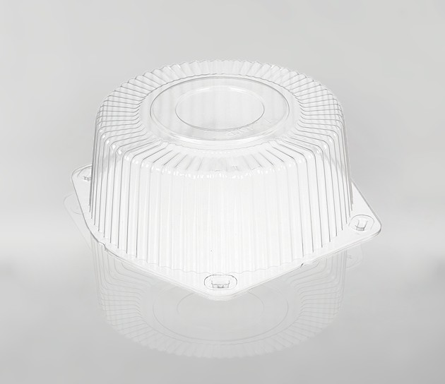 Круглая упаковка для тортов с ребрами жесткости Т-245/1КВ