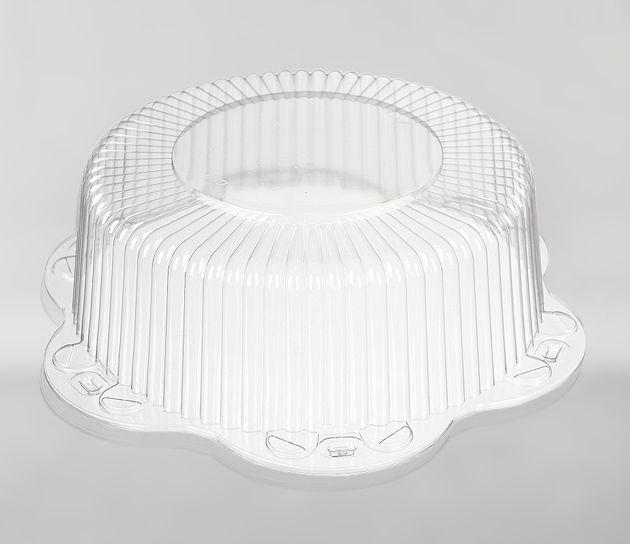Круглая упаковка для тортов с вентиляцией Т-370К (М)